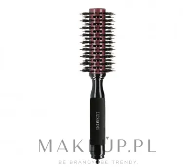Круглая щётка для волос Lussoni Hair Brush Natural Style 28 мм буковая ручка