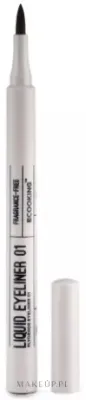 Подводка для глаз жидкая Ecooking Liquid Eyeliner, чёрная, 1,1 мл
