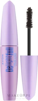 Тушь для ресниц Avon Delightfull False Lash Waterproof водостойкая, эффект накладных ресниц, 10 мл