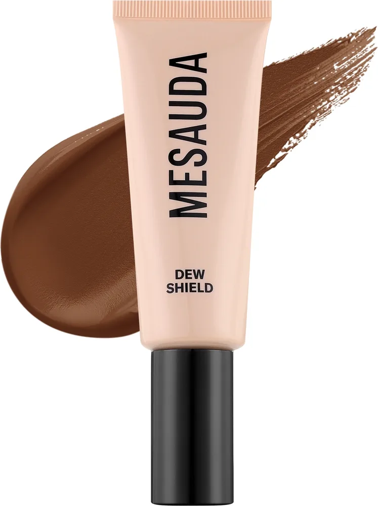 Тональная основа Mesauda Milano Dew Shield матирующая антивозрастная SPF 20, 40 мл, оттенок 106 - Deep