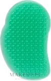 Компактная щётка для распутывания волос Tangle Teezer The Mini Tropicana Green/ Тангл Тизер — фото 1