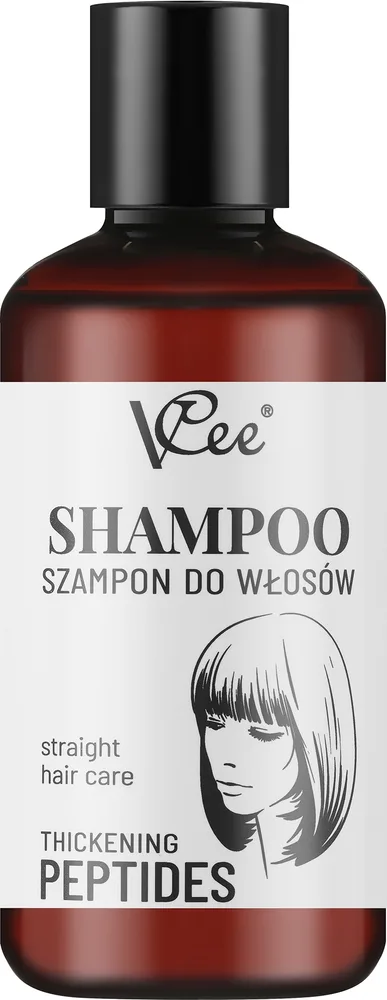 Шампунь для прямых волос VCee Thickening Shampoo For Straight Hair With Peptides, с пептидами, для густоты, 200 мл