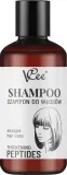 Шампунь для прямых волос VCee Thickening Shampoo For Straight Hair With Peptides, с пептидами, для густоты, 200 мл — фото 1
