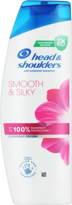Head & Shoulders Head & Shoulders Smooth & Silky Anti-Dandruff Shampoo - Шампунь против перхоти Head + Shoulders Smooth + Silky Anti-Dandruff Shampoo, Гладкие и шелковистые, для ежедневного мытья