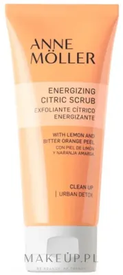 Скраб для лица Anne Moller Clean Up Energizing Citric Scrub отшелушивающий, с гелевой текстурой, 100 мл
