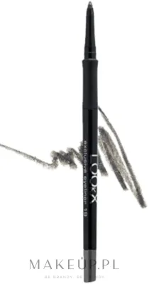 Карандаш для глаз LOOkX Exclusive Eyeliner водостойкий, со встроенной точилкой, 0,35 г
