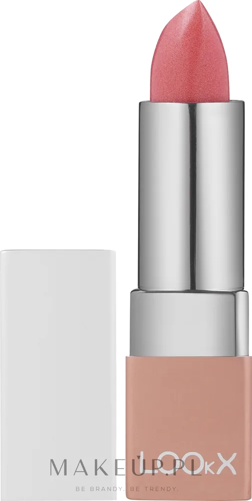 Помада для губ LOOkX Lipstick перламутровая, оттенок 205 - Nude Matt