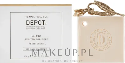 Мыло туалетное Depot № 602 White Cedar мужское с ароматом кедра, 100 г