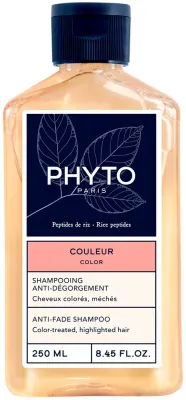 Шампунь Phyto Color Anti-Fade для окрашенных волос с гибискусом и таниновым комплексом, Франция, 250 мл
