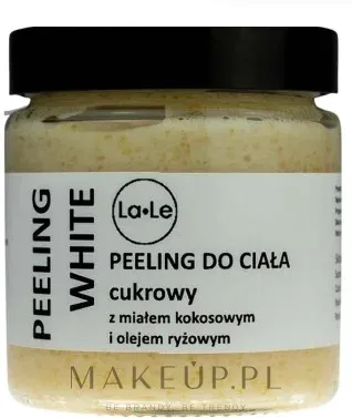 La-Le La-Le Body Peeling - Сахарный скраб для тела с кокосовой мукой и рисовым маслом 120 мл