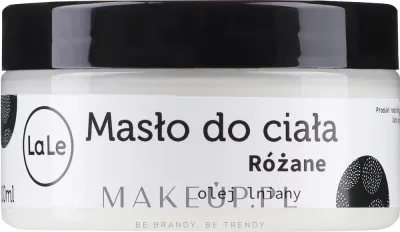 Масло-баттер для тела La-Le с льняным маслом розовое для всех типов кожи