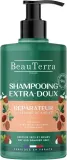 Шампунь BeauTerra регенерирующий с маслом ши и провитамином B5 для сухих волос, 750 мл, Франция — фото 2