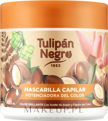Маска для окрашенных волос Tulipan Negro Color Enhancer подчёркивание цвета, аргановое масло, креатин, 400 мл