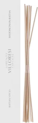 Палочки для аромадиффузора Lorenzo Villoresi 35 см x 3.5 мм 10 шт ротанг