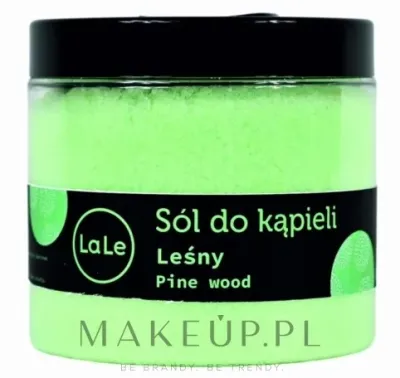La-Le соль для ванны Лесная 650 мл, с маслом миндаля и спирулиной, Forest Bath Salt