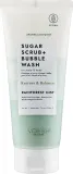 Voesh Voesh Sugar Scrub+Bubble Wash Rainforest Mist - Сахарный скраб 2 в 1 для кожи головы и тела Rainforest Mist с пробиотиками 210 г — фото 1