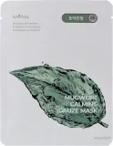 Успокаивающая тканевая маска для лица с полынью Isntree Mugwort Calming Gauze Mask, оттенок 10 x 23 г — фото 3