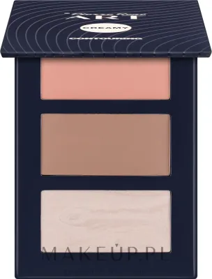 Кремовая палетка для контуринга лица Pierre Rene Art Paleta Cream Contouring