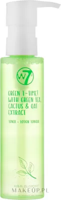 Тоник W7 Green T-Time с зелёным чаем, опунцией и центеллой азиатской, 120 мл