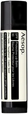 Бальзам для губ Aesop Protective Lip Balm с солнцезащитными фильтрами, SPF 30, 5,5 г