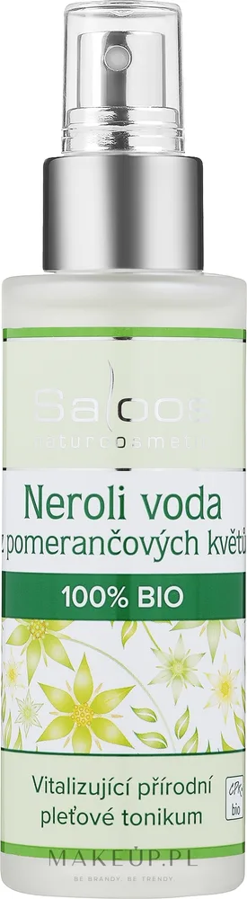 Бальзам для лица Saloos Face Lotion, цветочная вода нероли, с атомайзером, 100 мл