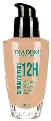 Тональный крем Diadem Sebum Control 12H Foundation матирующий стойкий, 30 мл
