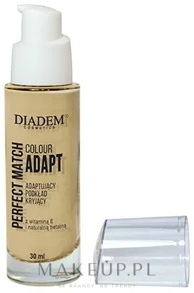 Тональный флюид Diadem Perfect Match Color Adapt стойкий увлажняющий, 30 мл, оттенок 04