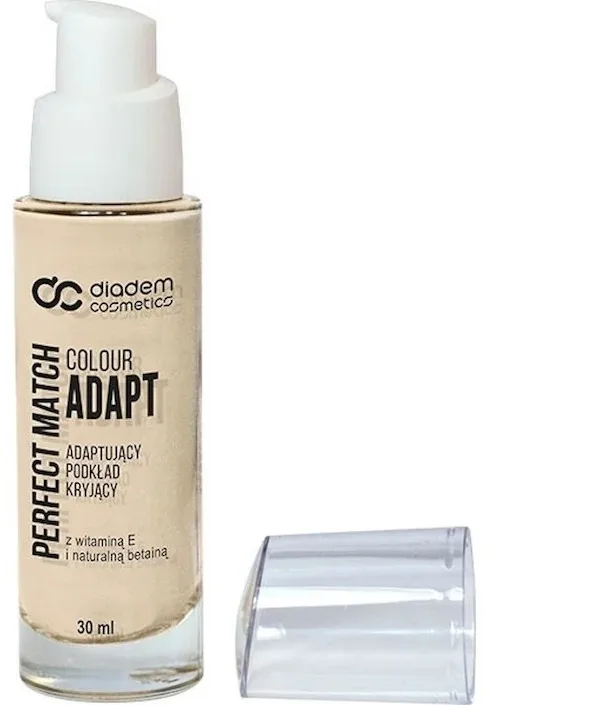 Тональный флюид Diadem Perfect Match Color Adapt стойкий увлажняющий, 30 мл, оттенок 05