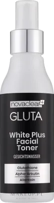 Тоник для лица Novaclear Gluta White Plus Facial Toner успокаивающий, разглаживающий, 100 мл