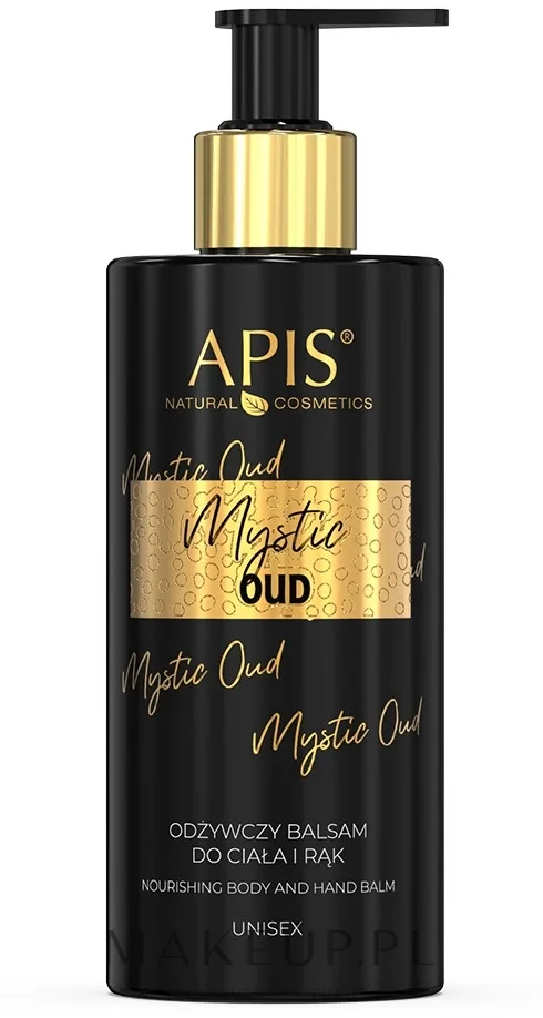 APIS Professional Mystic Oud Moisturizing Body And Hand Balm — питательный бальзам для тела и рук с удом, 300 мл