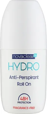 Дезодорант-антиперспирант шариковый Novaclear Hydro Anti-Perspirant Roll On, защита 48 часов, для всех типов кожи, 50 мл