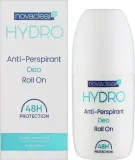 Дезодорант-антиперспирант шариковый Novaclear Hydro Anti-Perspirant Deo Roll On, защита 48 часов, для ежедневного ухода, 50 мл — фото 2