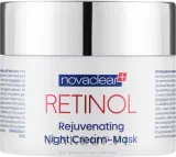 Обновляющая ночная крем-маска для лица с ретинолом Novaclear Retinol Rejuvenating Night Cream-Mask — фото 1