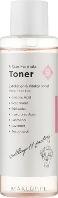 Отшелушивающий тоник для лица Village 11 Factory Skin Formula Toner B Exfoliation Vitality, 250 мл