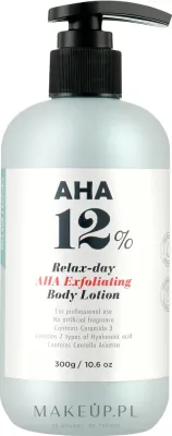 Лосьон для тела Village 11 Factory AHA Relax-day Exfoliating Body Lotion отшелушивающий, с гликолевой кислотой, 300 мл