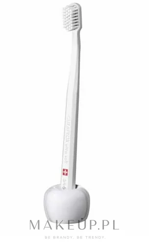 Держатель для зубной щётки Curaprox Toothbrush Foot White керамический, белый, 1 шт