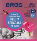 Электрофумигатор с жидкостью от комаров Bros для детей, 1 шт — фото 1