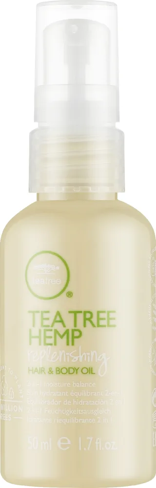 Масло для волос и тела Paul Mitchell Tea Tree Replenishing Hair Body Oil питательное, 2 в 1, 50 мл
