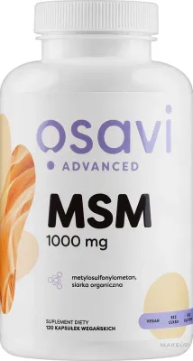 БАД Osavi / MSM 1000 mg, метилсульфонилметан 1000 мг, 60, 120 шт