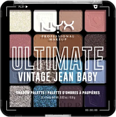 Палетка теней для век NYX Professional Makeup Ultimate Shadow Palette 16 оттенков