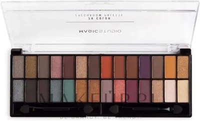Палетка теней для век Magic Studio Eyeshadow Palette 28 оттенков