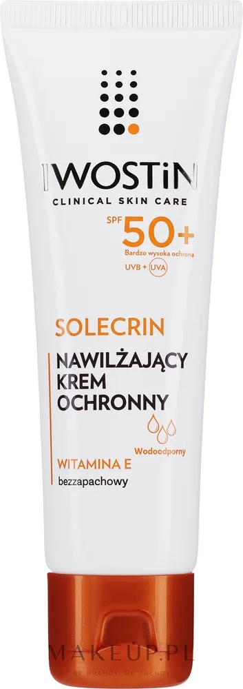 Крем для лица Iwostin Solecrin SPF 50+ солнцезащитный увлажняющий 50 мл