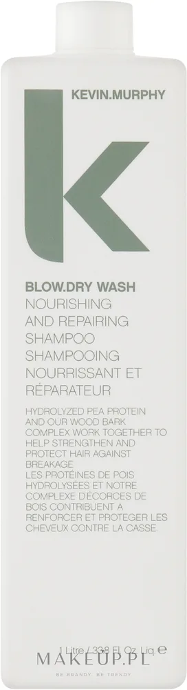 Kevin.Murphy Kevin Murphy Blow.Dry Rinse - Шампунь для волос Kevin Murphy Blow.Dry Rinse термозащитный, восстанавливающий, с гидролизованным белком гороха, 250 мл