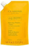 Clarins Tonic концентрат для ванны и душа тонизирующий сменный блок 200 мл, пена для ванны с эфирными маслами мяты, розмарина и герани — фото 1