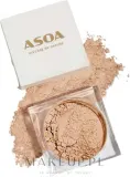 Asoa Mineral Coverage Foundation минеральная база под макияж, рассыпчатая пудровая основа с матовым финишем, 6 г, оттенок C20 - Natural Light — фото 1