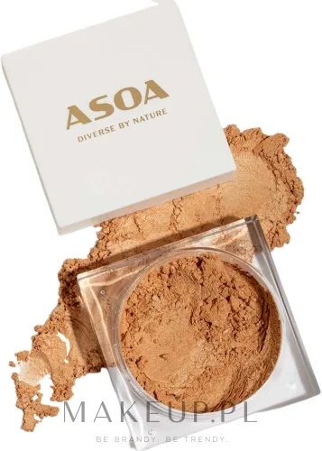 Asoa Mineral Highlighter хайлайтер для лица минеральный рассыпчатый сияние контуринг стробинг 6 г, оттенок Gilden Rich