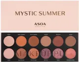 Asoa Mystic Summer палетка теней для век 12 оттенков 12.3 г, матовые и с шиммером, набор для макияжа глаз — фото 1