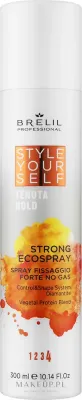 Лак для волос Brelil Style Yourself Hold Strong Ecospray сильной фиксации, с протеинами риса и пшеницы, 300 мл