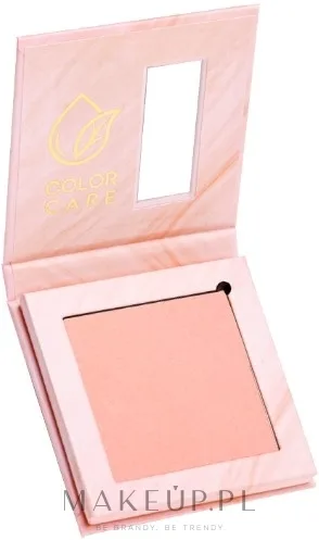 Color Care Matte Blusher румяна для лица компактные матовые матирующие с маслом авокадо и витамином Е 8 г, оттенок 01 - Rose