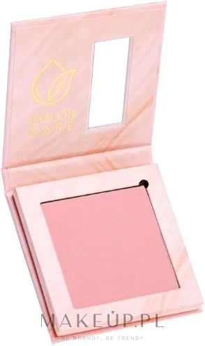 Color Care Matte Blusher румяна для лица компактные матовые матирующие с маслом авокадо и витамином Е 8 г, оттенок 02 - Rose